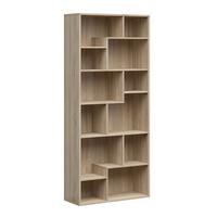 BÜCHERREGAL Edwin Holz - Hellbraun, Holzwerkstoff (87.5/197/33.5cm) - Petits-meubles