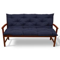BANKAUFLAGE Flair BR 120/50cm Dunkelblau - Dunkelblau, Textil (48/10/120cm) - Beautissu 