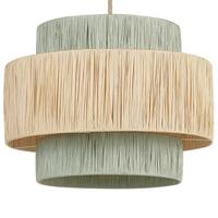 HÄNGELEUCHTE Palbra 40/40/180 cm - Naturfarben, Papier (40/40/180cm) - Beliani