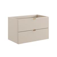 WASCHTISCHUNTERSCHRANK 80cm Azel Kaschmir - Beige, Holzwerkstoff (80/50/46cm) - Petits-meubles