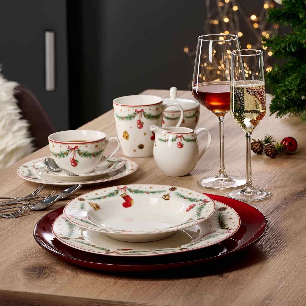 SPEISETELLER Holly bunt ø 27 cm 6er Set - Multicolor, Keramik (27cm) - Ritzenhoff Breker