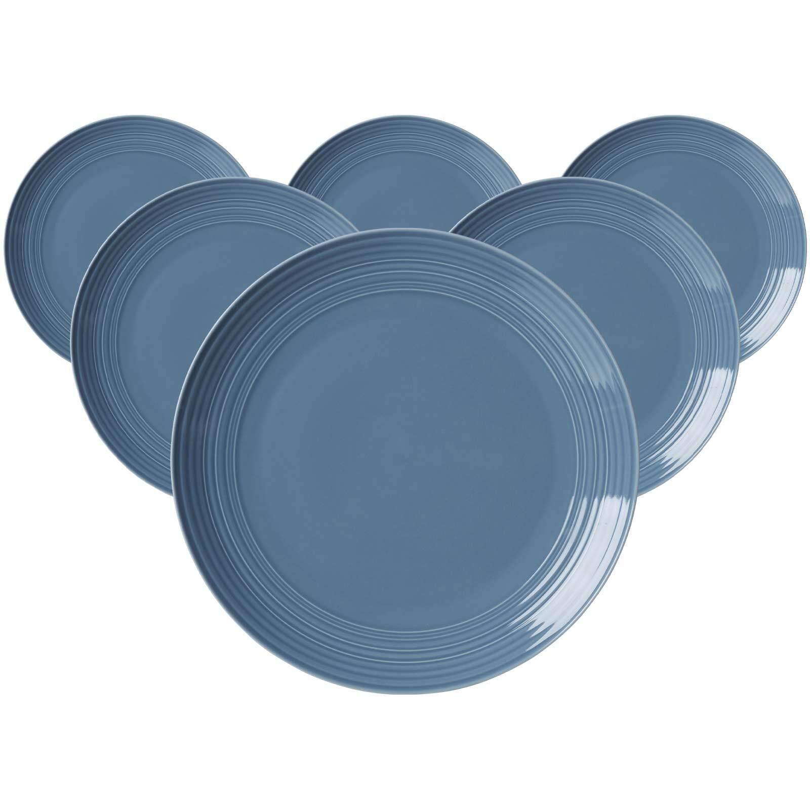 SPEISETELLER Levi Blau ø 27 cm 6er Set - Blau, Keramik (27cm) - Ritzenhoff Breker