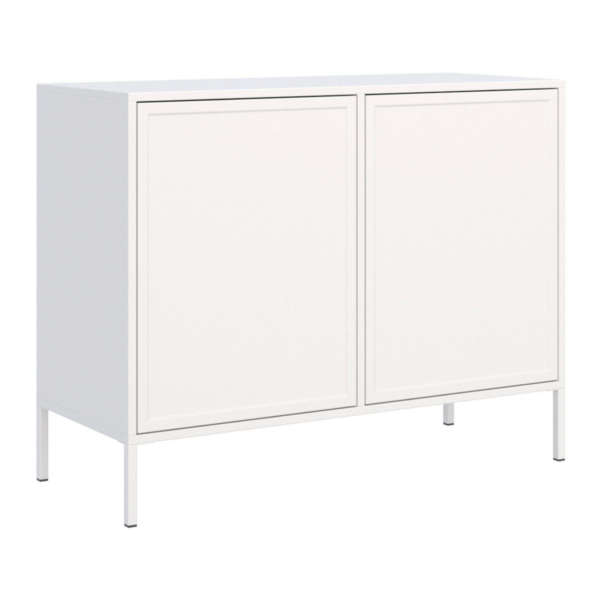 SIDEBOARD Velveto Weiß 100 cm - Weiß, Holzwerkstoff/Metall (100/86/40cm) - Selsey