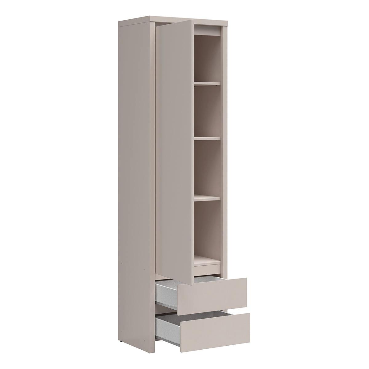 KLEIDERSCHRANK 1 Tür Soren Kaschmir - Kaschmir, Holzwerkstoff (56/200.5/40.5cm) - Petits-meubles