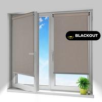 VERDUNKELUNGSROLLO Moon Plus Easyfix Leinen 45x180 - Beige, Kunststoff (45/180/1cm) - STORESDECO