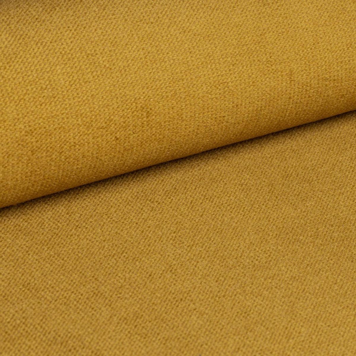 ECKSOFA L Form Dolceo Gelb 226/140/78 cm – Schlaffunktion Universell Rechts Links - Gelb/Schwarz, Kunststoff/Textil (226/140cm) - AX Living