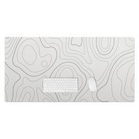 SCHREIBTISCHUNTERLAGE 120x60 cm Weiß - Weiß, Kunststoff (120/60/1.6cm) - Wallfluent