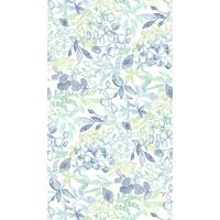 VLIESTAPETE Blau 159/280 cm - Grün, Textil (159/1cm) - KUNSTLOFT