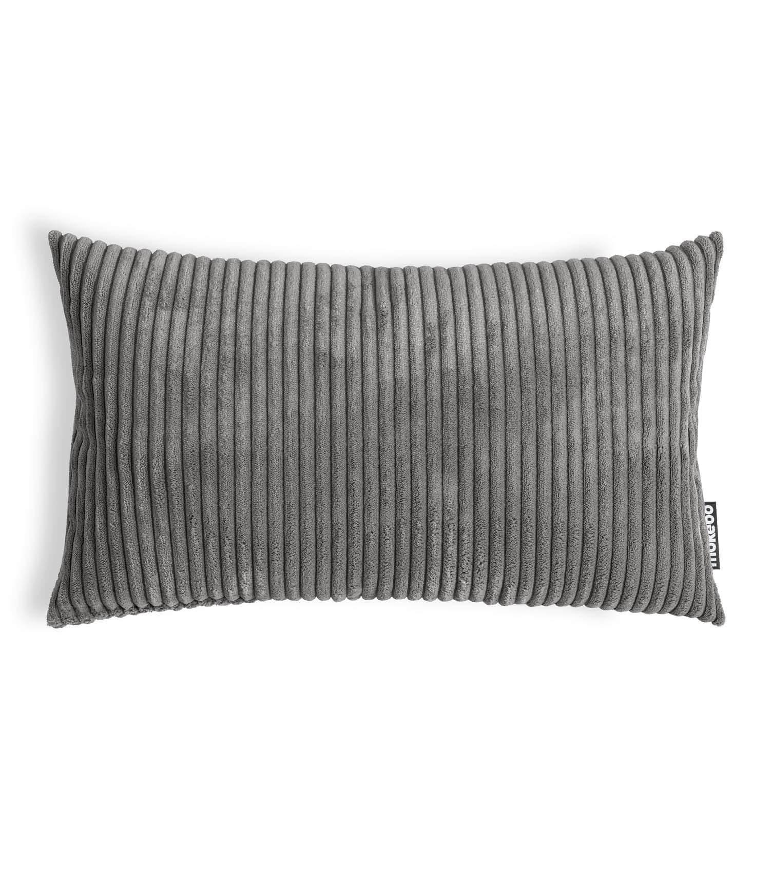 SOFAKISSEN Rest - Dunkelgrau, Textil (40/60cm) - Mokebo