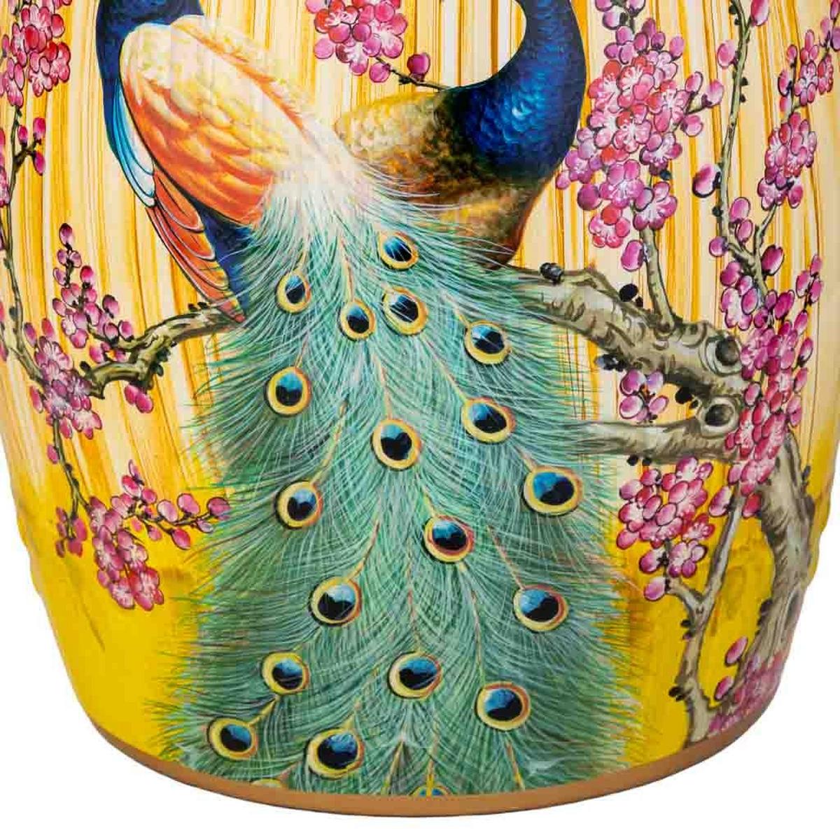 HOCKER, 33x45cm - Multicolor, Keramik (33/44.5/33cm) - Wanderlust