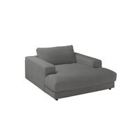 LONGSEAT MADELINE Anthrazit Cord - Anthrazit/Schwarz, Kunststoff/Textil (150/86/170cm) - KAWOLA