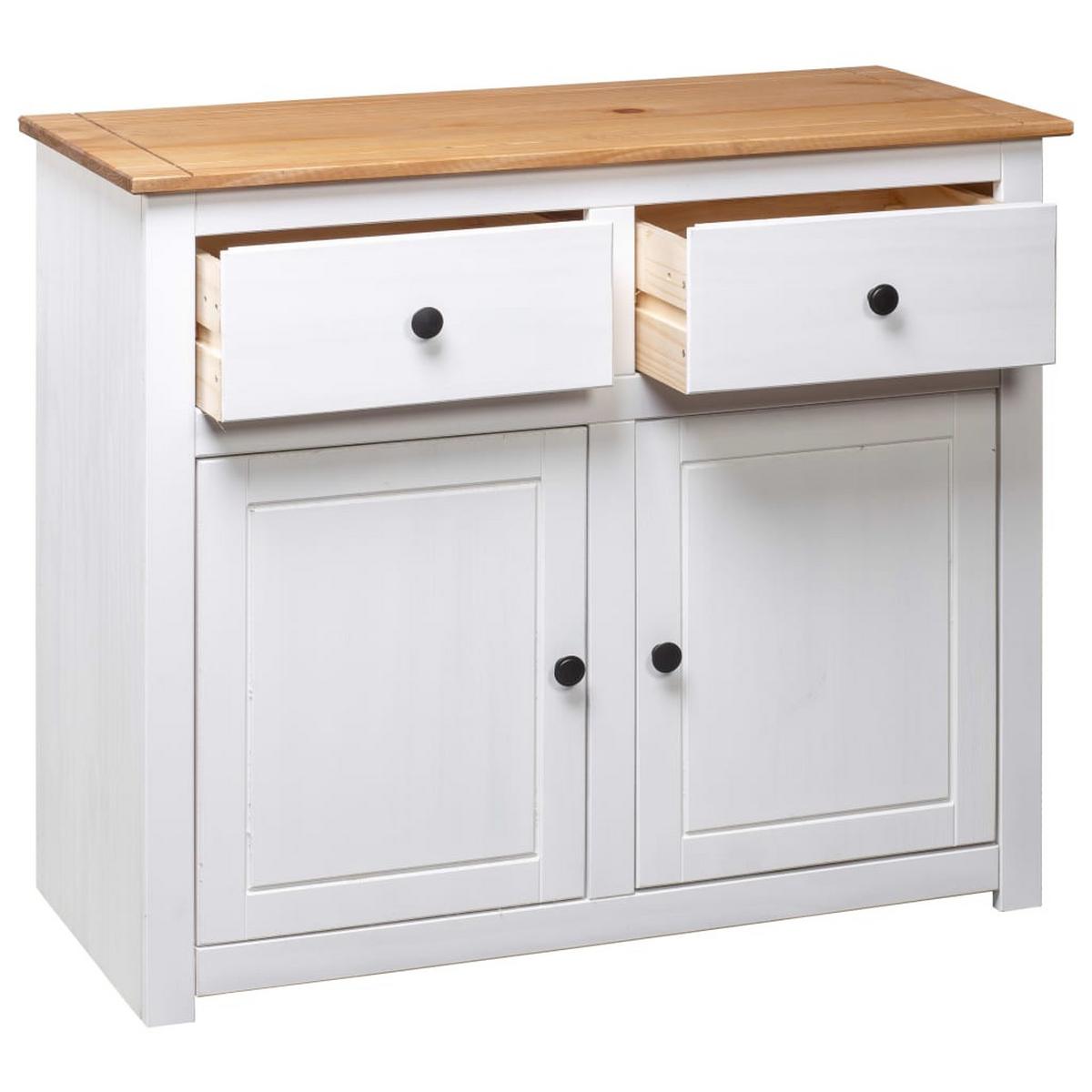 KOMMODE Torrez 80/40/93 cm - Weiß, Holzwerkstoff (80/93/40cm) - Nettlife