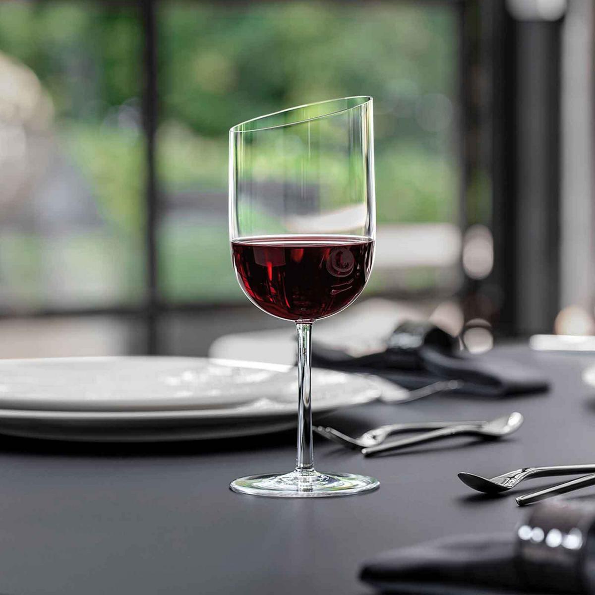 ROTWEINGLÄSER NewMoon transparent 405 ml 4er Set - Transparent, Glas (0.405L) - Villeroy & Boch