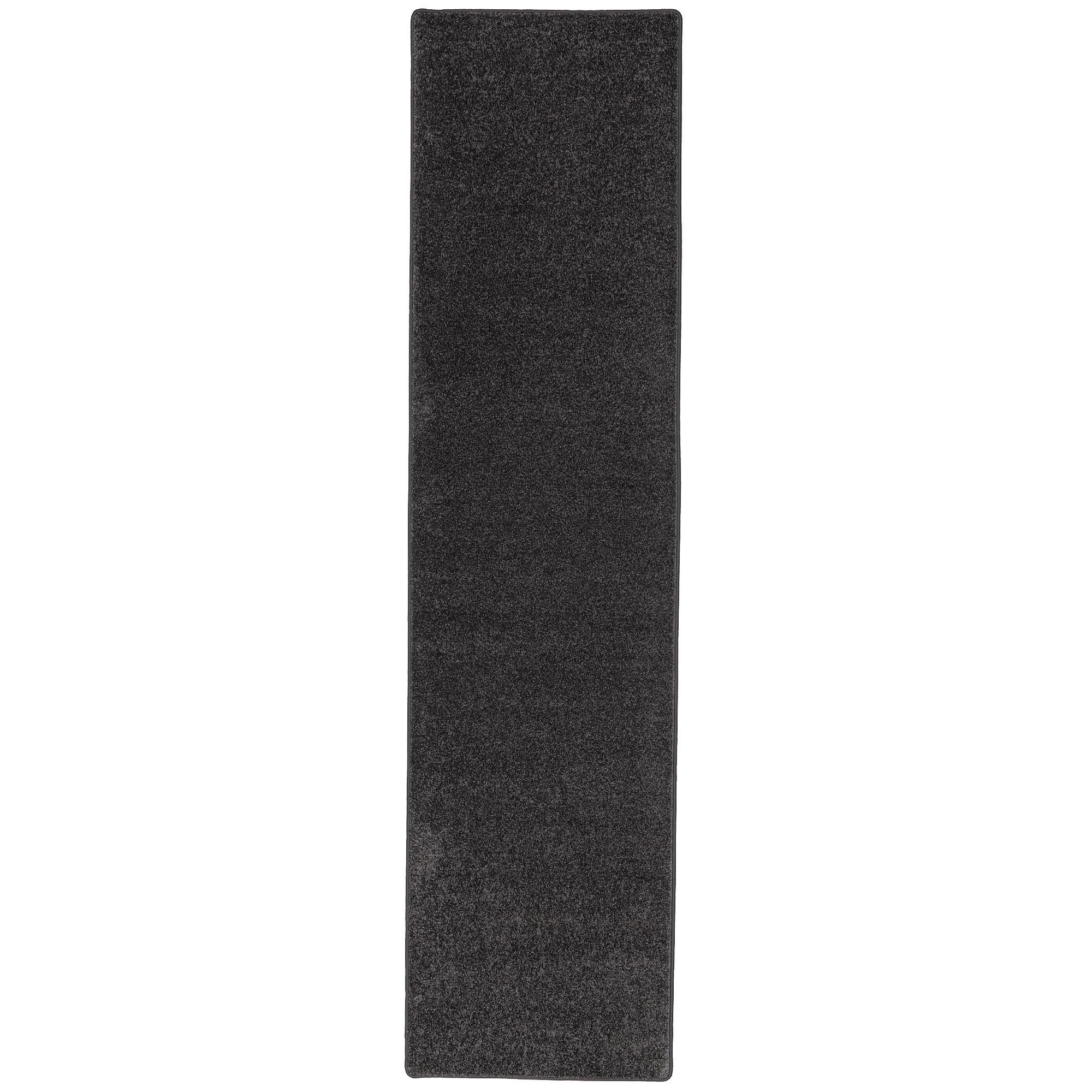 HOCHFLOR LANGFLOR TEPPICH LÄUFER COTTAGE - Anthrazit, Textil (80/400cm) - Snapstyle