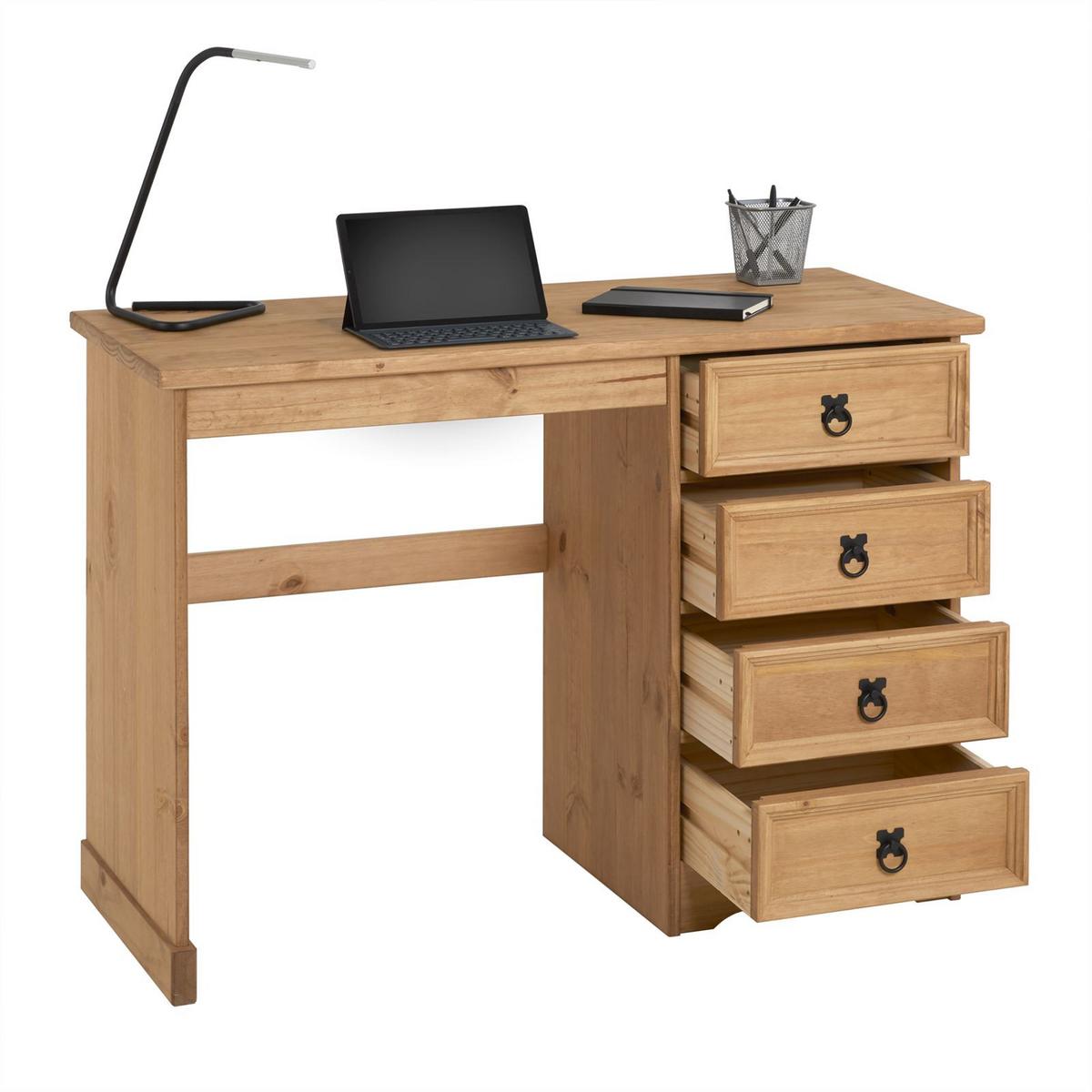 SCHREIBTISCH SALSA braun - Braun, Holz (104/47/78cm) - CARO-Möbel
