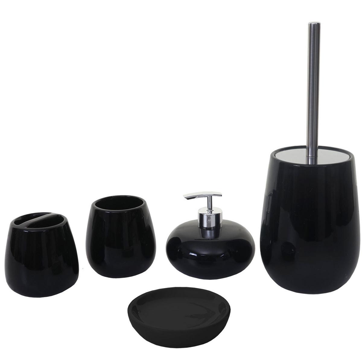 BADSET Schwarz - Schwarz, Keramik (12/33/12cm) - MCW