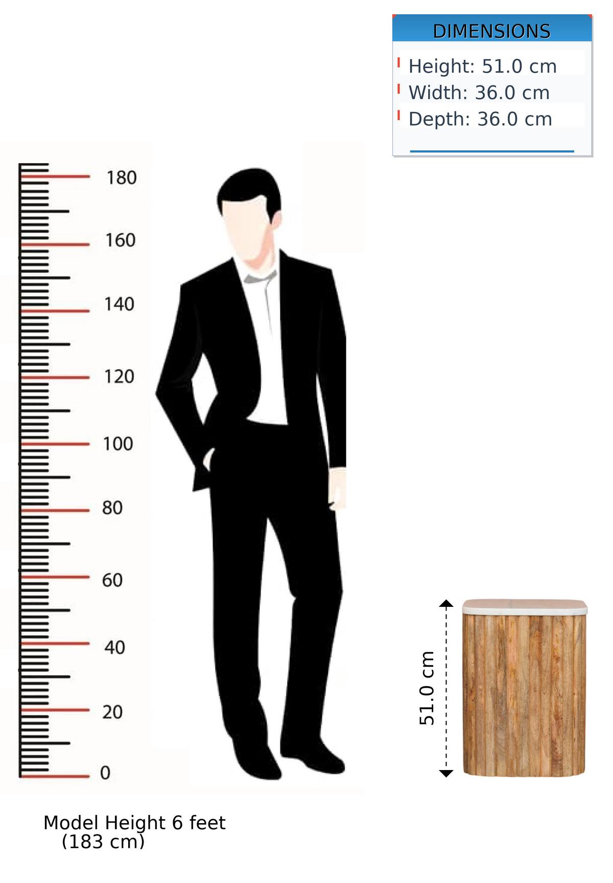 BEISTELLTISCH mit Amber-Eichen-Finish, Platz auf der Tischplatte, braun - Braun, Holz/Naturmaterialen (36/36/51cm) - Artisan Furniture