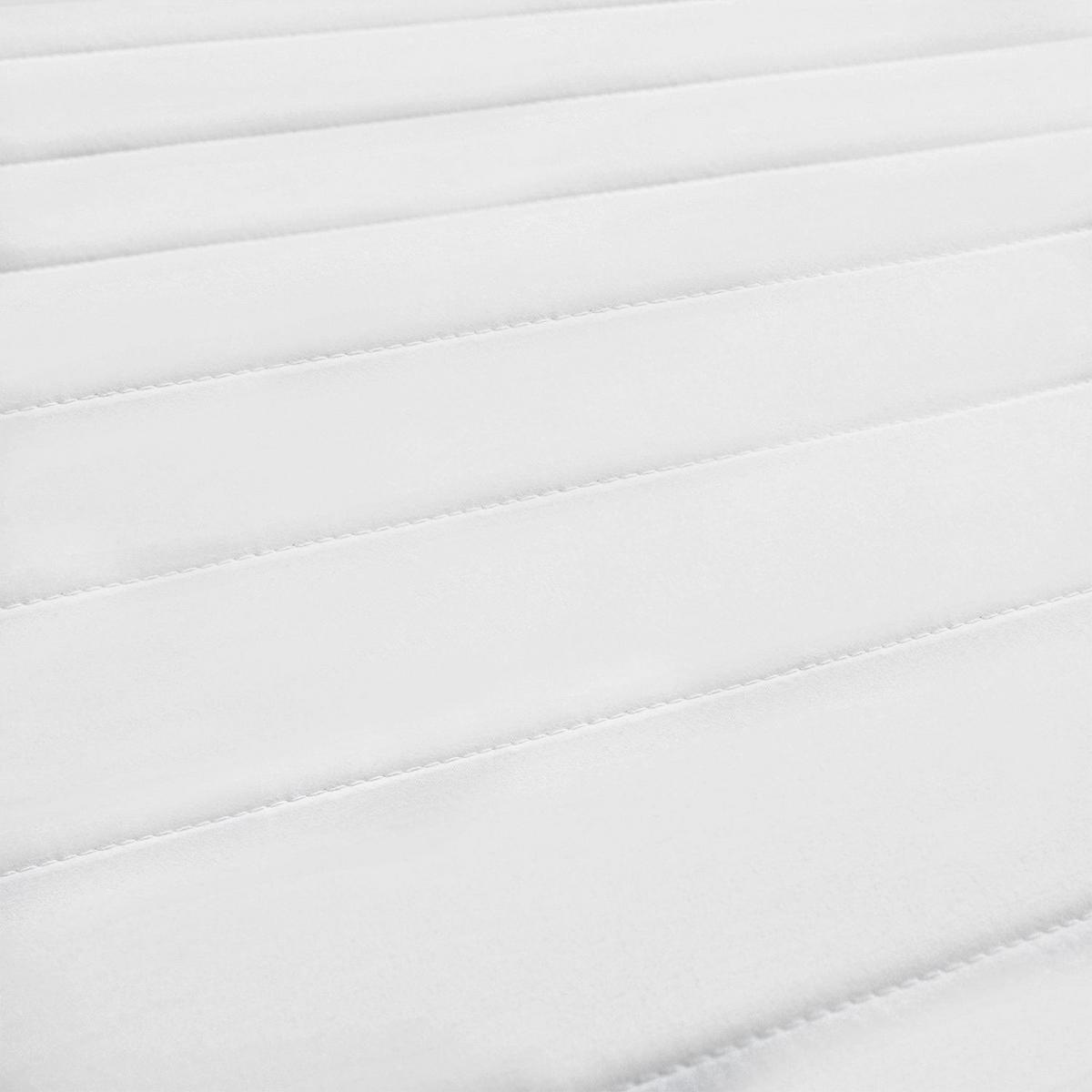 PREMIUM TOPPER 180x200 cm – 10 cm Komfortauflage für Matratzen & Boxspringbetten - Weiß, Textil (180/200cm) - Mister Sandman