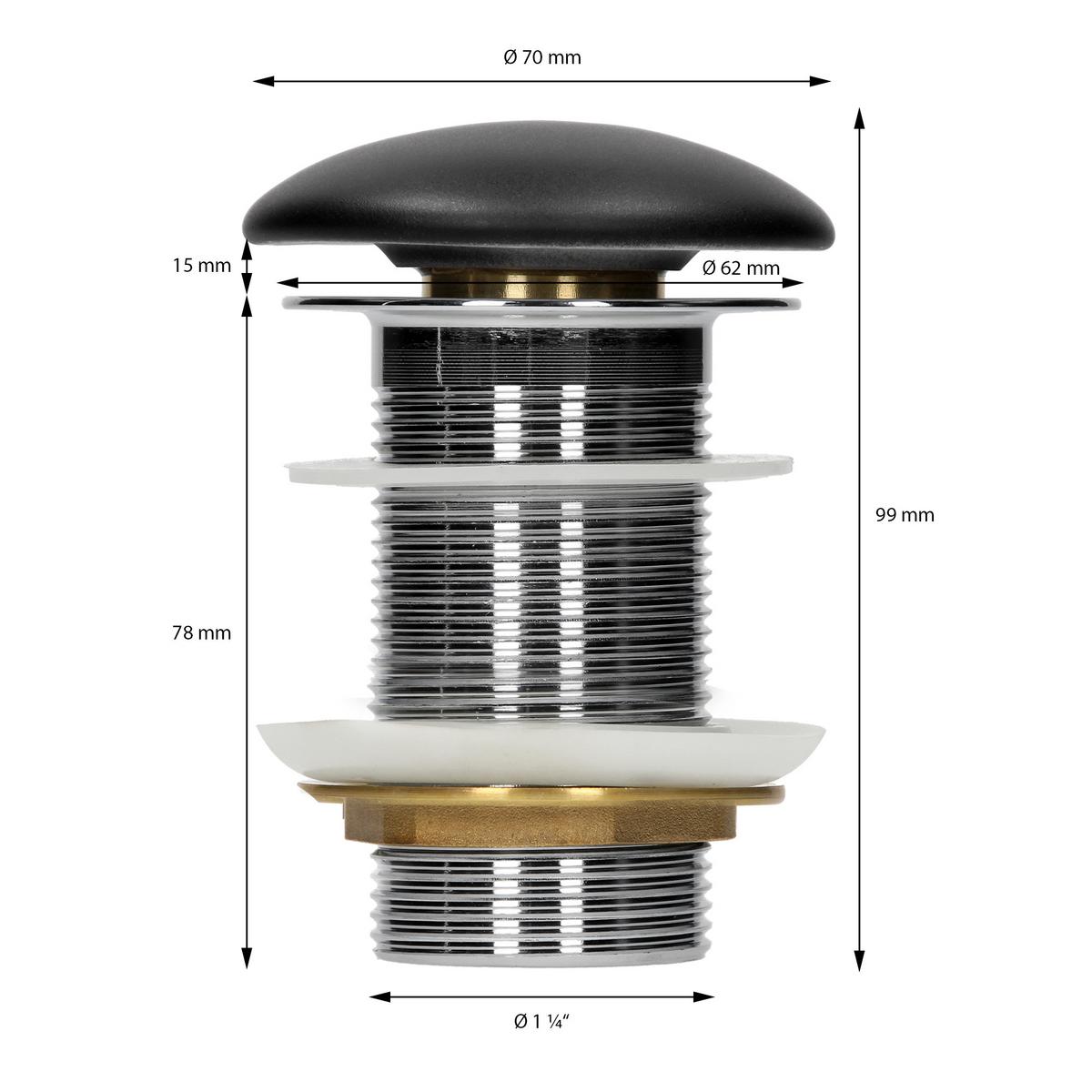 WASCHBECKEN - Schwarz, Keramik (41/18/41cm) - ML-DESIGN
