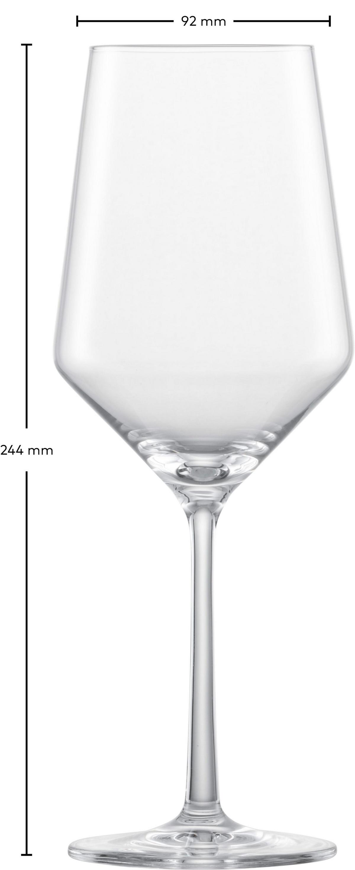 ROTWEINGLÄSER Pure transparent 540 ml 2er Set - Transparent, Glas (0.54L) - Zwiesel Glas