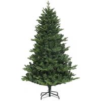 KÜNSTLICHER Weihnachtsbaum, 180 cm Christbaum mit Schnellaufbau Klappsystem - Grün, Kunststoff (180cm) - HOMCOM
