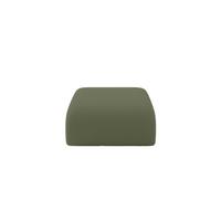POUF MIRA-PUF 91x89x40 Grün cm Bouclé Modular Sitzhocker - Schwarz/Olivgrün, Holzwerkstoff/Kunststoff (91/40/89cm) - ALTDECOR