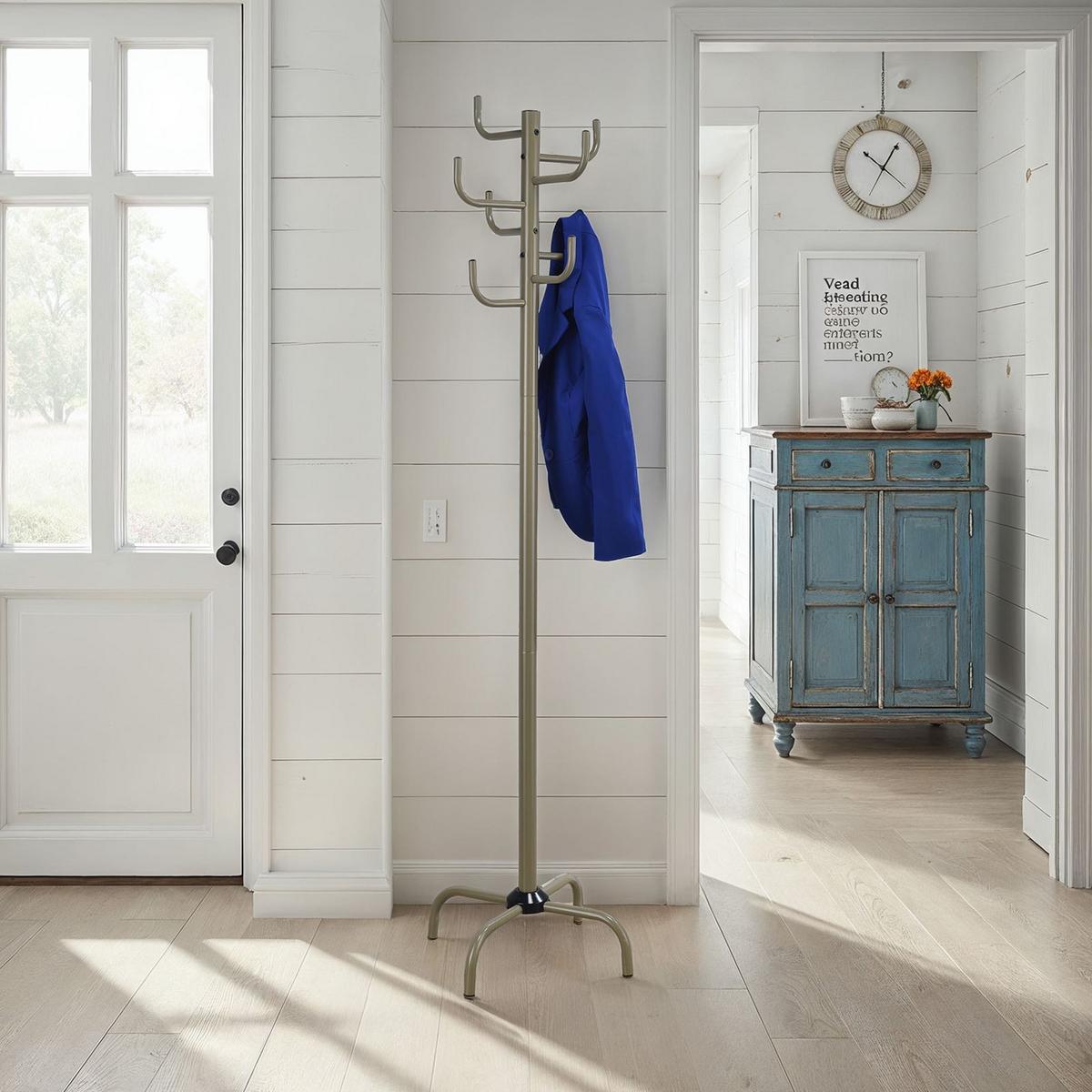 KLEIDERSTÄNDER KAKTUS champagne - Champagner, Metall (49/177/49cm) - IDIMEX