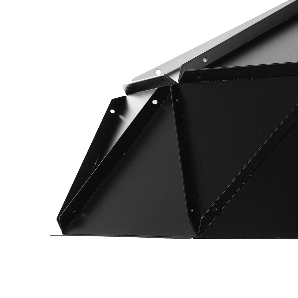 HÄNGELEUCHTE Senia 45/45/120 cm - Schwarz, Metall (45/45/120cm) - Beliani