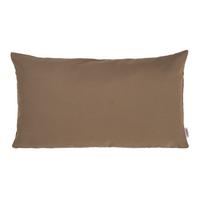 KISSENHÜLLE Wunschton deep-taupe 30/50 cm - Braun, Textil (30/50cm) - beties Heimtextil