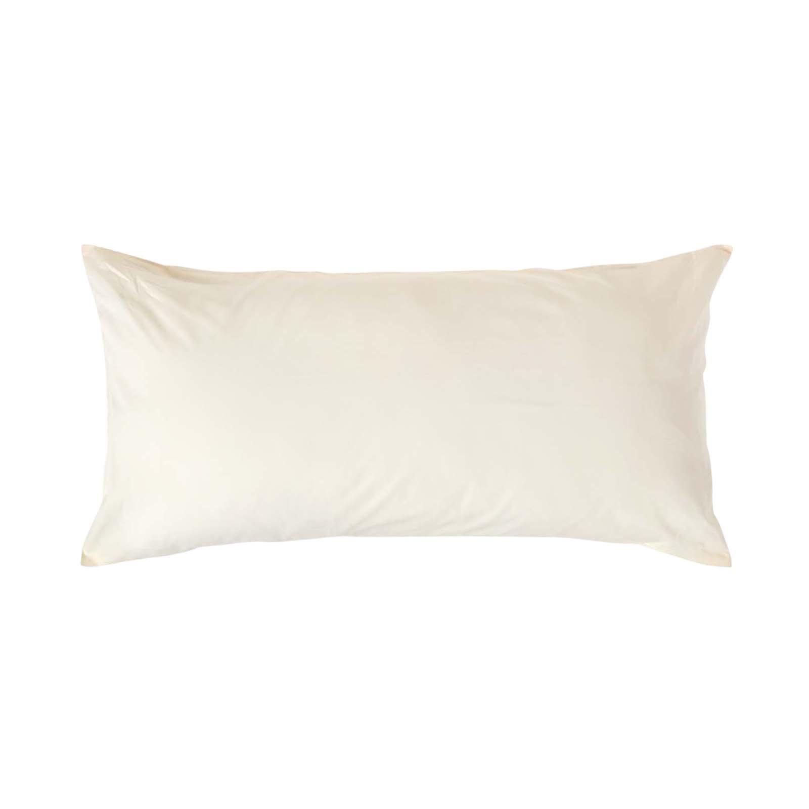 KISSENBEZUG Perkal, Ägyptische Baumwolle, Fadendichte 200 - Creme, Textil (40/80cm) - Homescapes