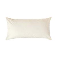 KISSENBEZUG Perkal, Ägyptische Baumwolle, Fadendichte 200 - Creme, Textil (40/80cm) - Homescapes
