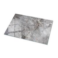 TISCHPLATTE 100x70 cm Muster aus Naturmarmor - Dunkelgrau, Glas (0.4/100/70cm) - TULUP
