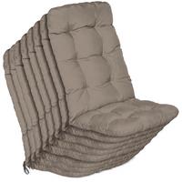 HOCHLEHNER Flair HL 120x50x8cm Taupe (8tlg) - Taupe, Textil (50/120cm) - Beautissu 