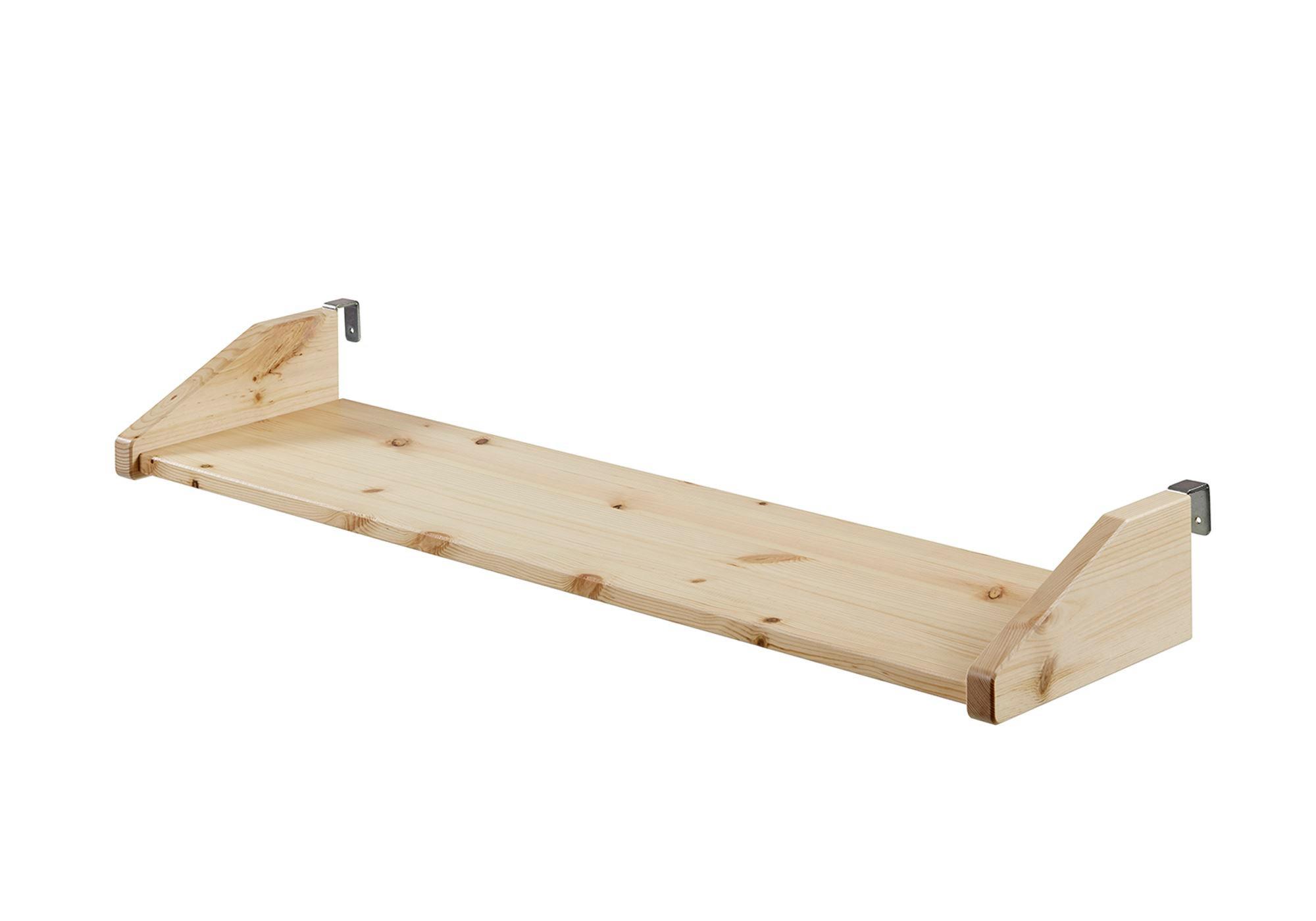 WANDREGAL Kathrine 79x21x9 aus Massivholz in der Farbe Kiefer natur - Kieferfarben, Holz (79/9/21cm) - 58aufmkessel