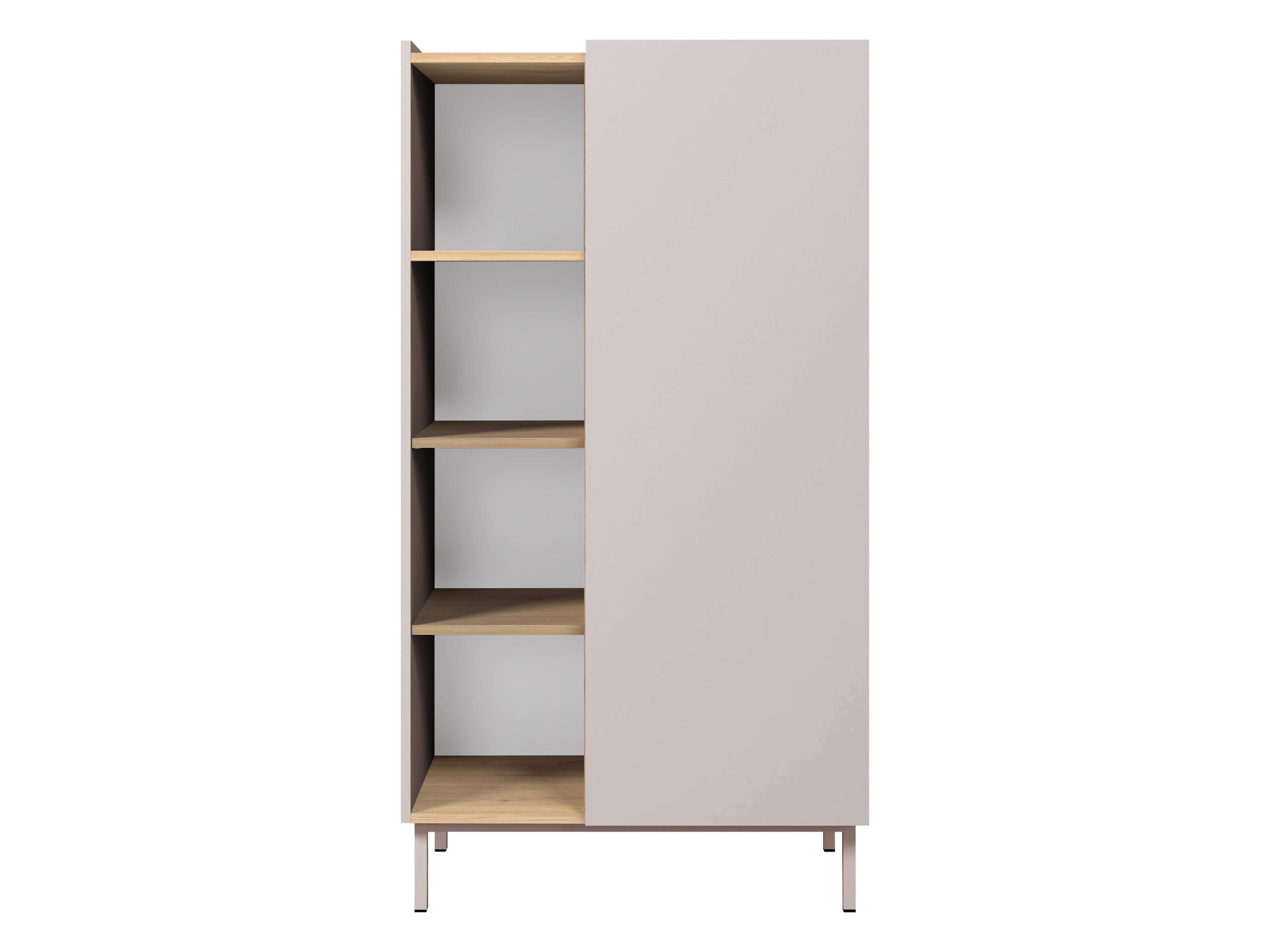 REGAL System 77 - Kaschmir, Holzwerkstoff/Metall (74/140/44cm) - MIRJAN24