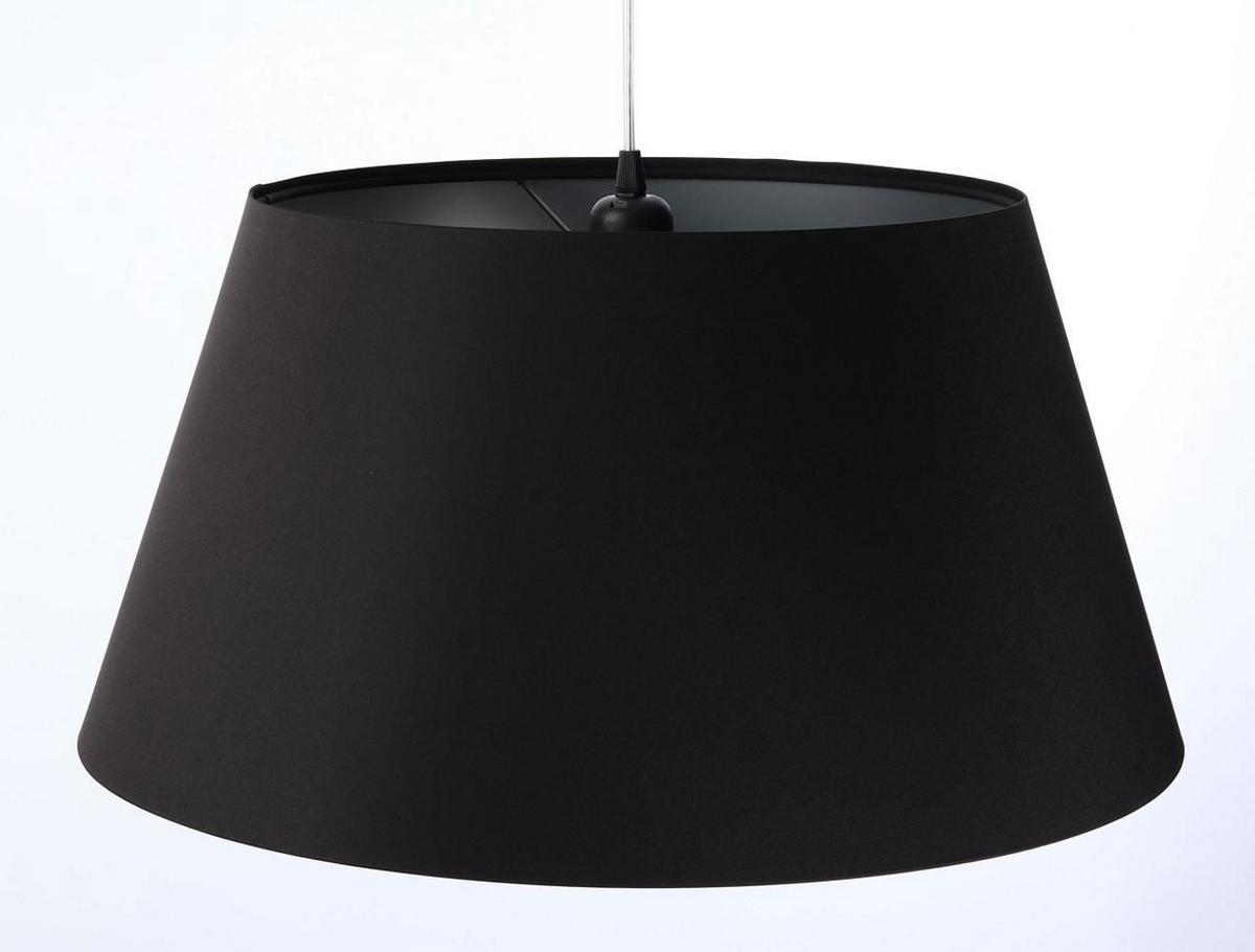 HÄNGELEUCHTE Schwarz 50/27 cm - Schwarz, Kunststoff (50/1.3/27cm) - ONZENO