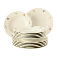 TAFELSERVICE Marieluise Blütenmeer bunt 12-tlg. - Multicolor, Keramik (32.3/23.5/32.3cm) - Seltmann Weiden