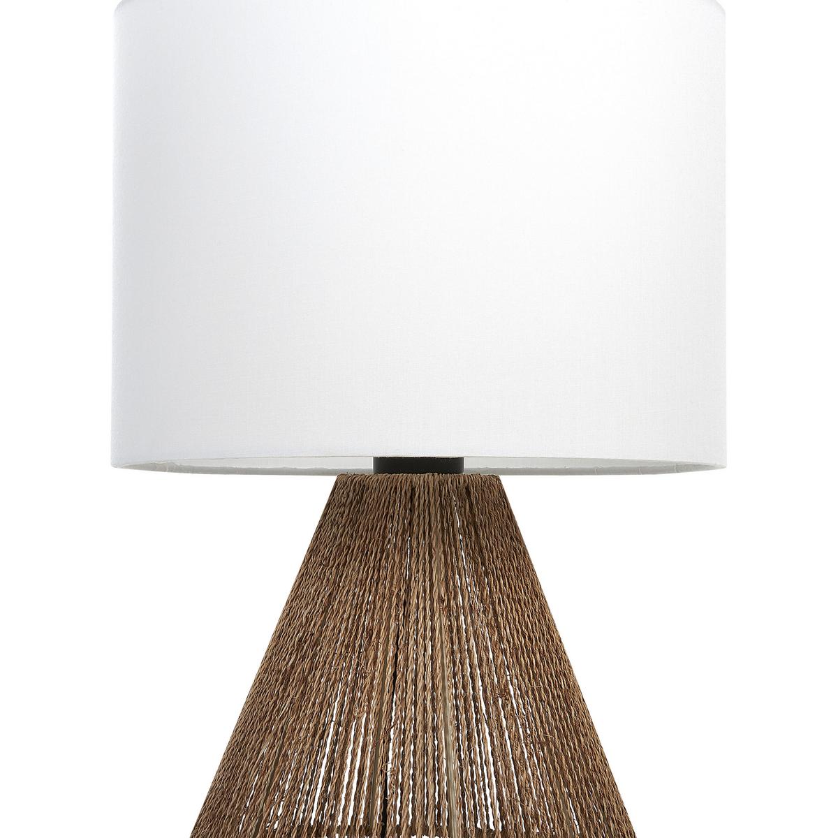 TISCHLAMPE Malewa 23/23/52 cm - Naturfarben, Papier (23/23/52cm) - Beliani