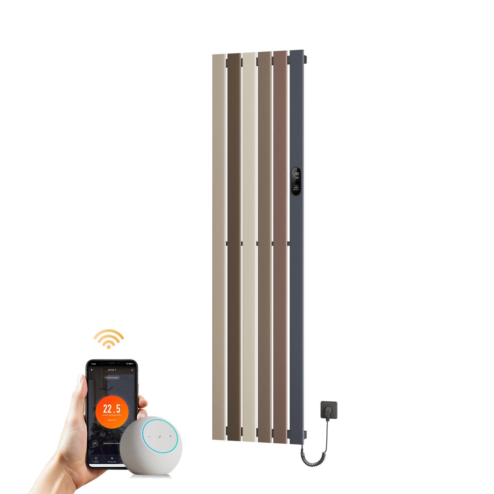 HEIZKÖRPER elektrischer 750 W 46/180/5,2 cm - Multicolor, Metall (46/180/5.2cm) - EMKE