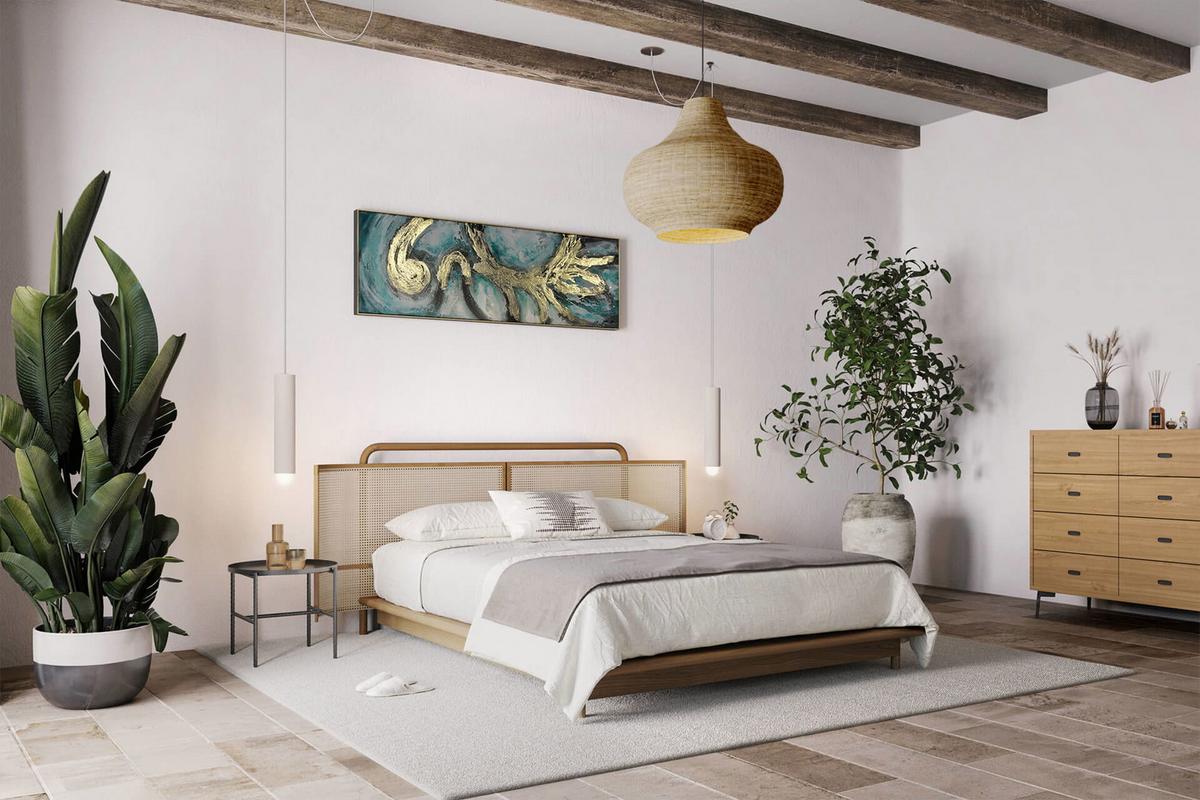 ÖLGEMÄLDE 150/50 cm - Türkis/Weiß, Holz/Textil (150/50cm) - KUNSTLOFT