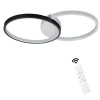 LED-DECKENLEUCHTE Valdemar 50/30/5 cm - Weiß, Metall (50/30/5cm) - Nettlife