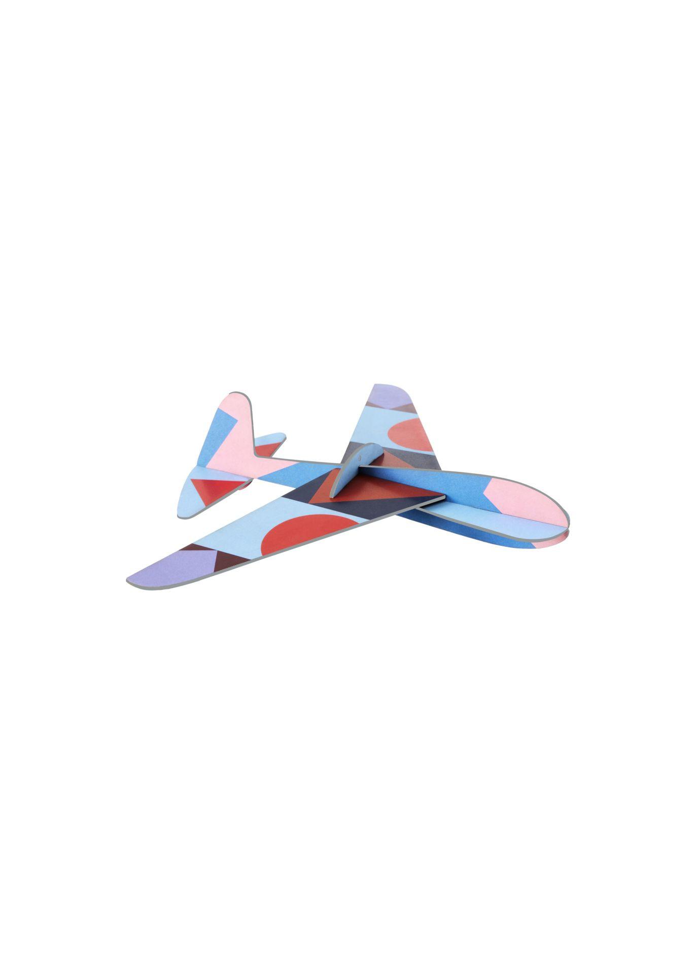 DEKOFIGUR Mobil Geos Flugze 5.5/18.5 cm - Multicolor, Wellpappe (0.09/18.5/23cm) - Studio Roof