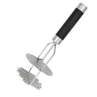 KARTOFFELSTAMPFER - Silberfarben, Metall (8.5/11.5cm) - Intirilife