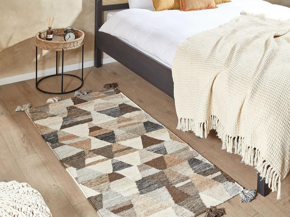 KELIM-TEPPICH Argavand 150/80 cm - Multicolor, Textil (80/150cm) - Beliani