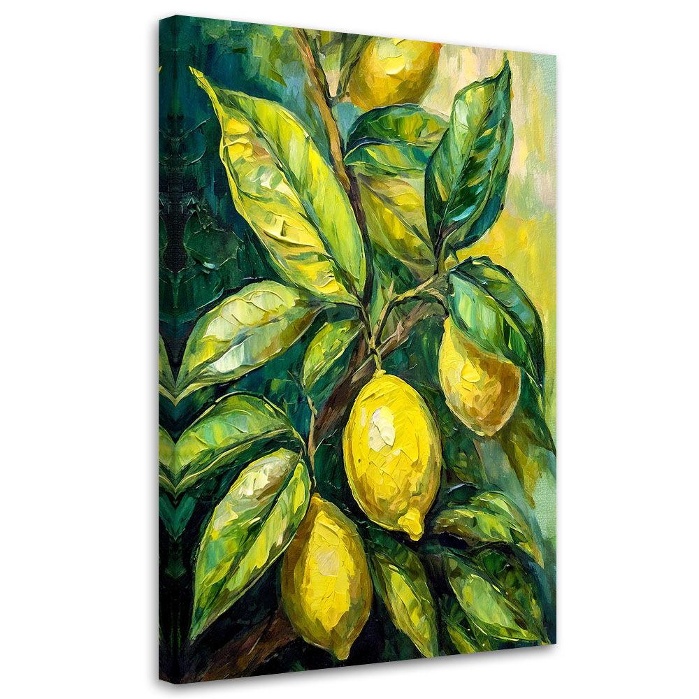 KUNSTDRUCK Grün 80/120 cm - Grün, Textil (80/120cm) - KUNSTLOFT