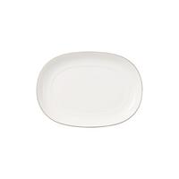 BEILAGENSCHALE/SAUCIERE-UNTERTEIL Anmut Platinum No. 1 weiß 20 x 15 cm - Weiß, Keramik (1cm) - Villeroy & Boch