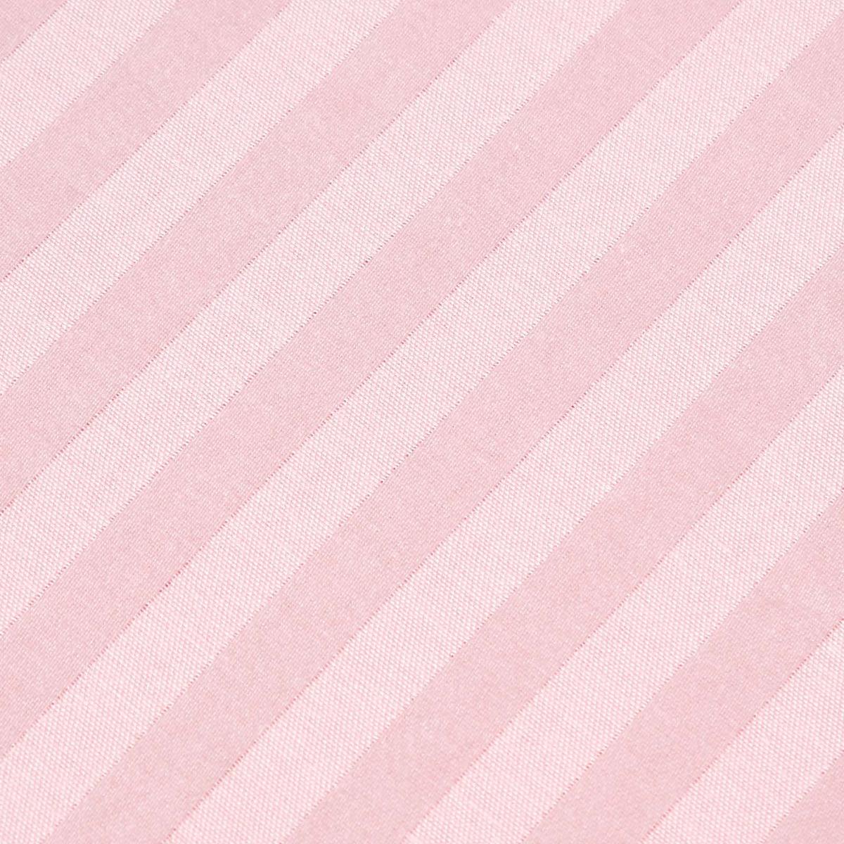 DAMAST-BETTLAKEN ohne Gummizug, 100% Ägyptische Baumwolle - Rosa, Textil (230/255cm) - Homescapes