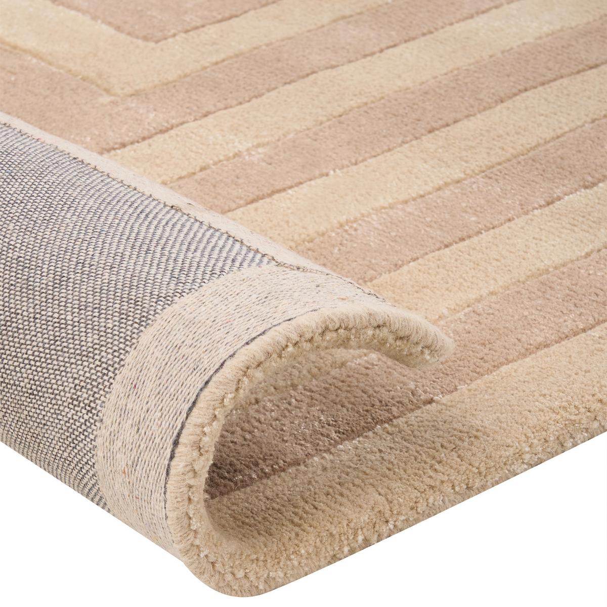 TEPPICH Beige 200/300 cm Viskose Sarai - Beige, Textil (200/300cm) - Beliani