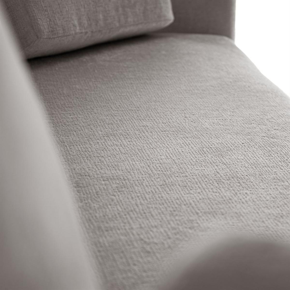 SOFA NUBO mit Schlaffunktion und Bettkasten Harmony 80 - Grau, Textil (205/91/86cm) - Lookway