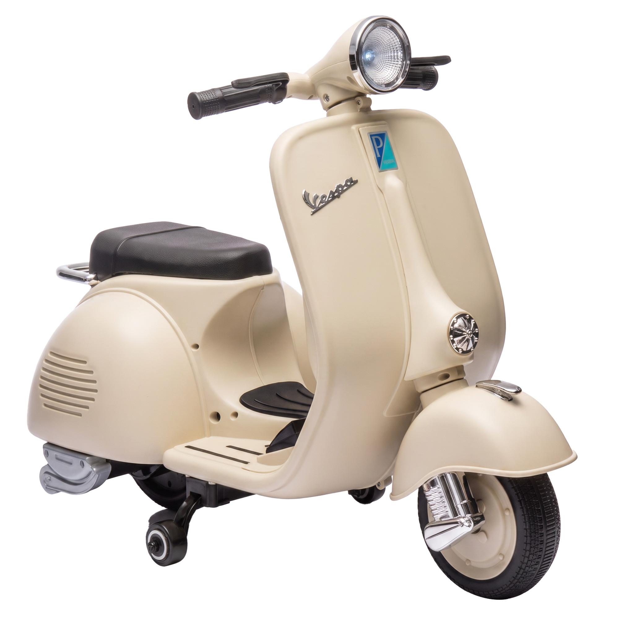 KINDERMOTORRAD Kunststoff Stahl Weiß - Weiß, Kunststoff (81/37/63cm) - AIYAPLAY
